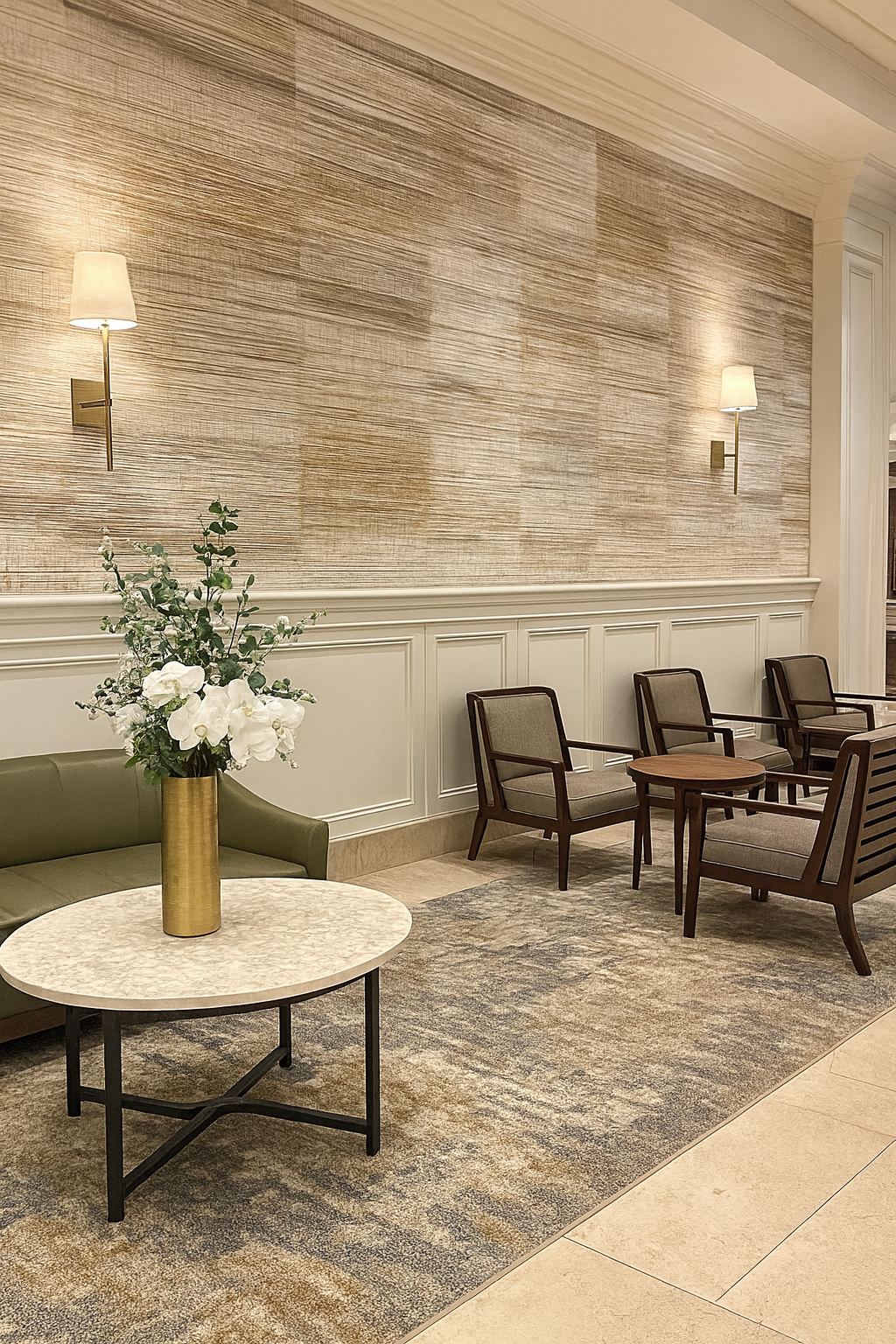 Desert Linen Wallpaper