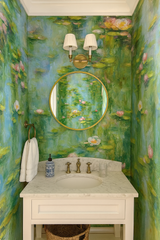 Lily Drift Wallpaper