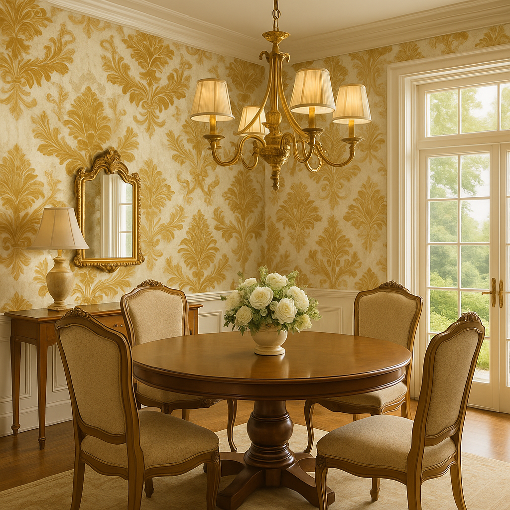 Gilt Estate Wallpaper