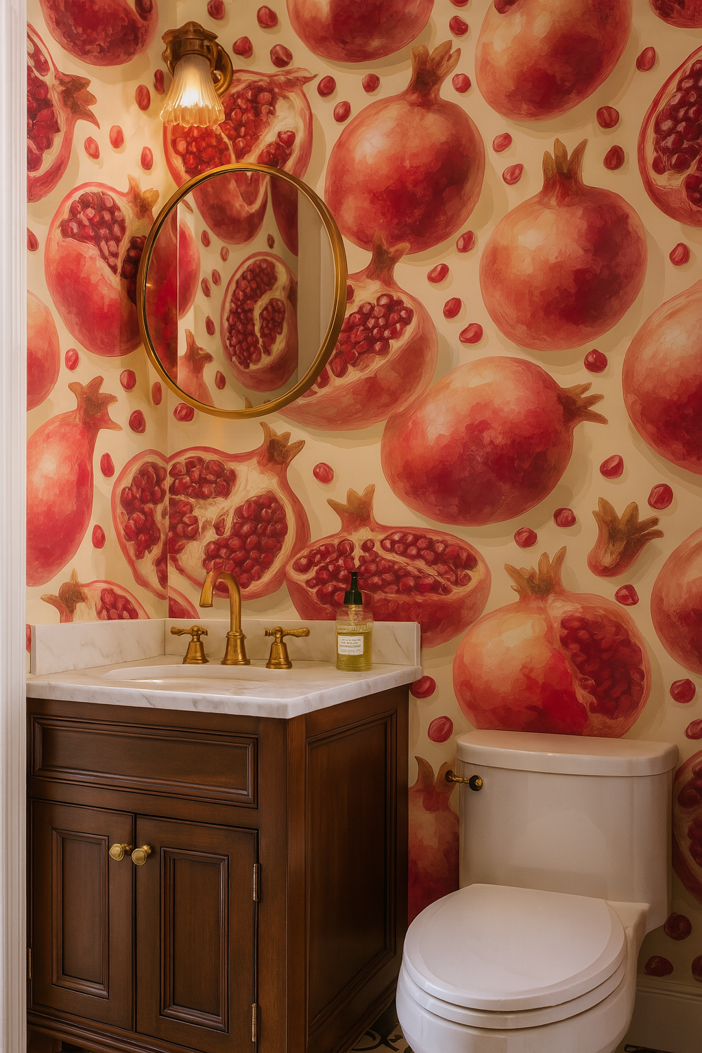 Ruby Orchard Wallpaper