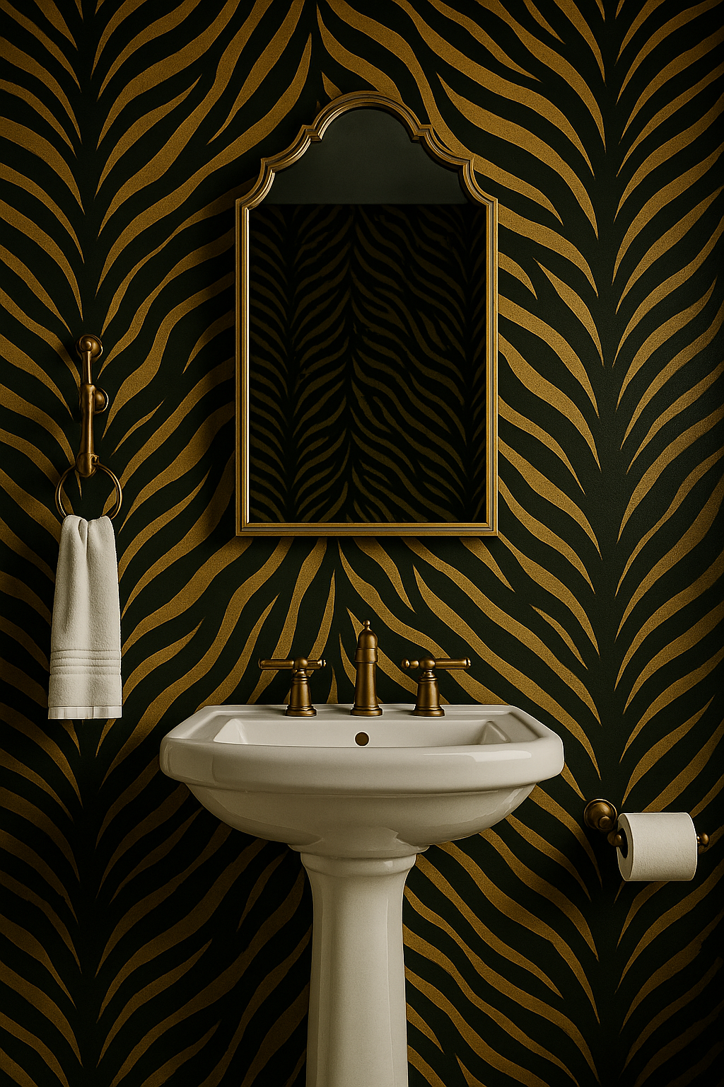 Golden Tiger Wallpaper