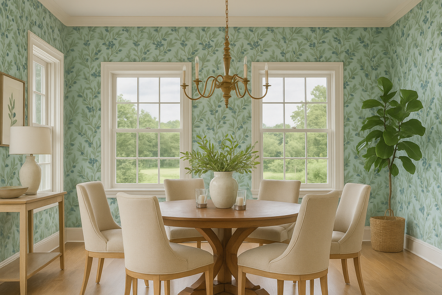 Juniper Mist Wallpaper