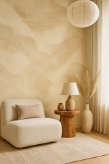Desert Wash Wallpaper with subtle watercolor wash pattern.
