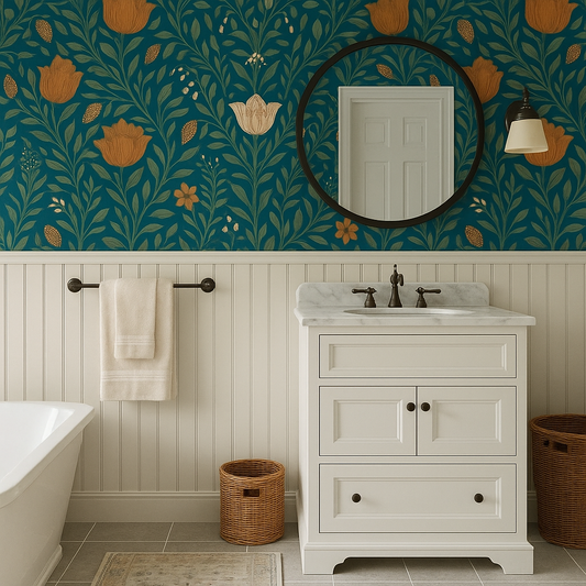 Wrenwood Garden Wallpaper
