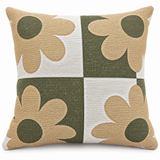 Daisy Days Woven Throw Pillow