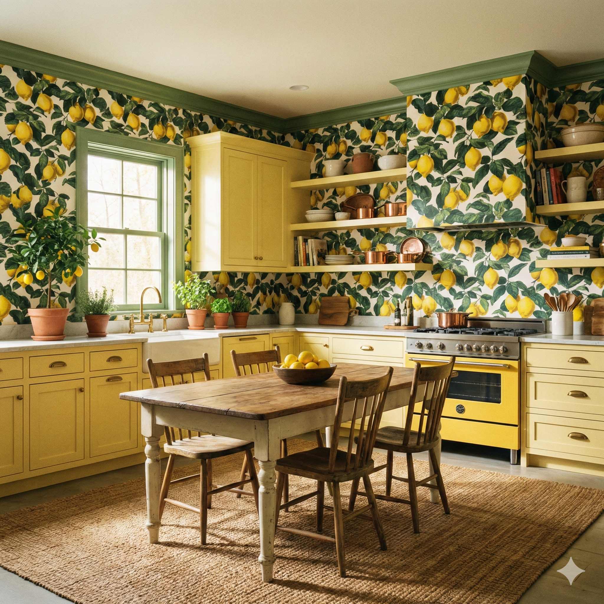 Amalfi Stem Wallpaper