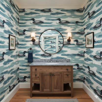 Loon Haven Wallpaper