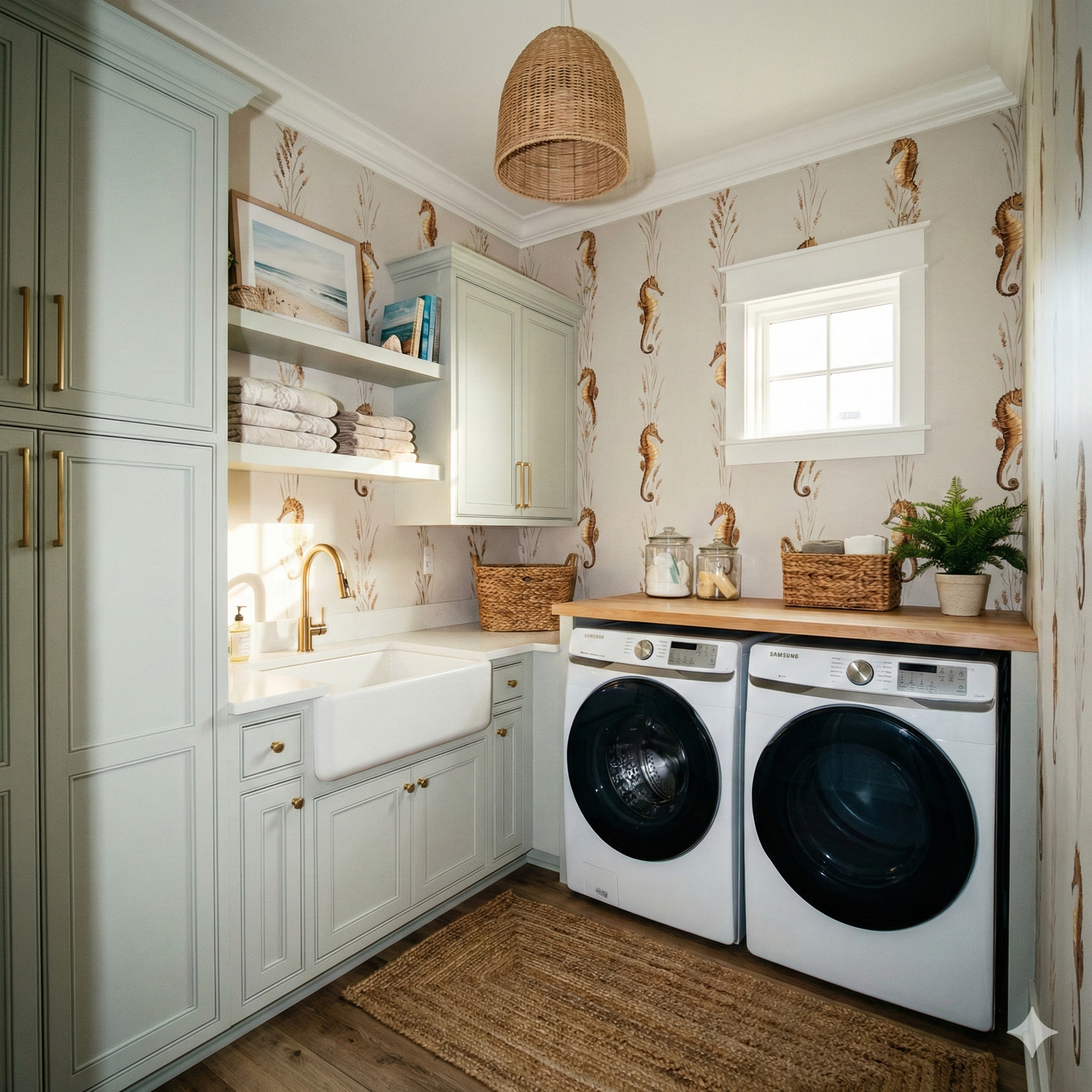 Anchored Tides Wallpaper