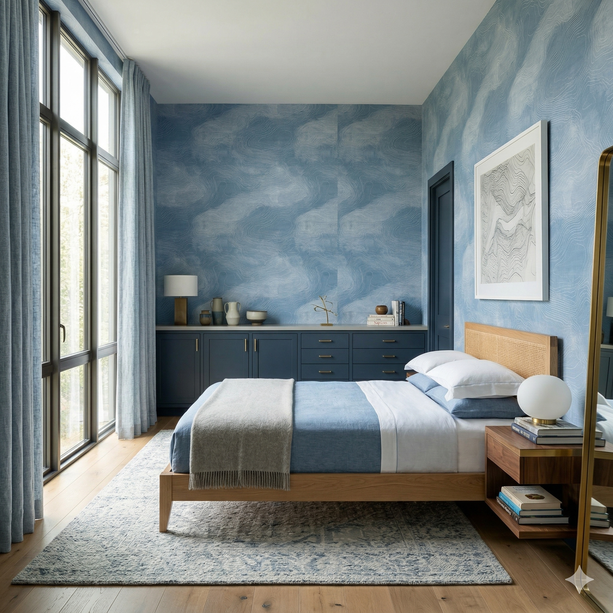 Dreamy Contour Wallpaper