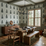 Silhouette Grove Wallpaper