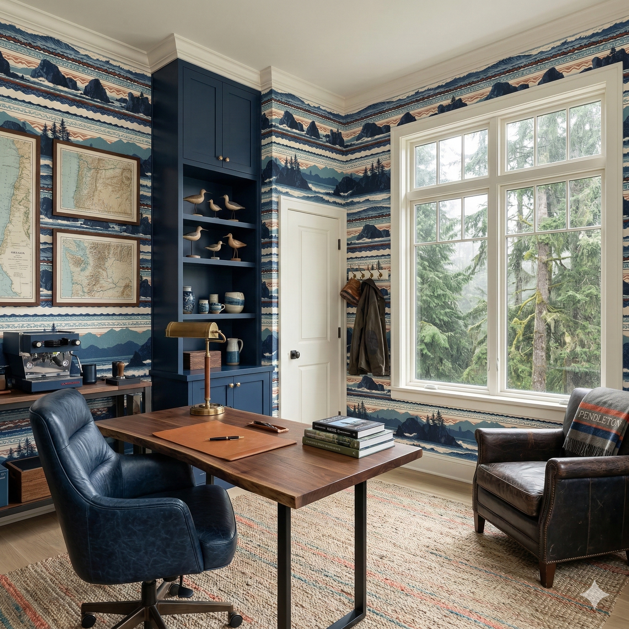 Pacific Tapestry Wallpaper