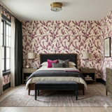 Crimson Canopy Wallpaper