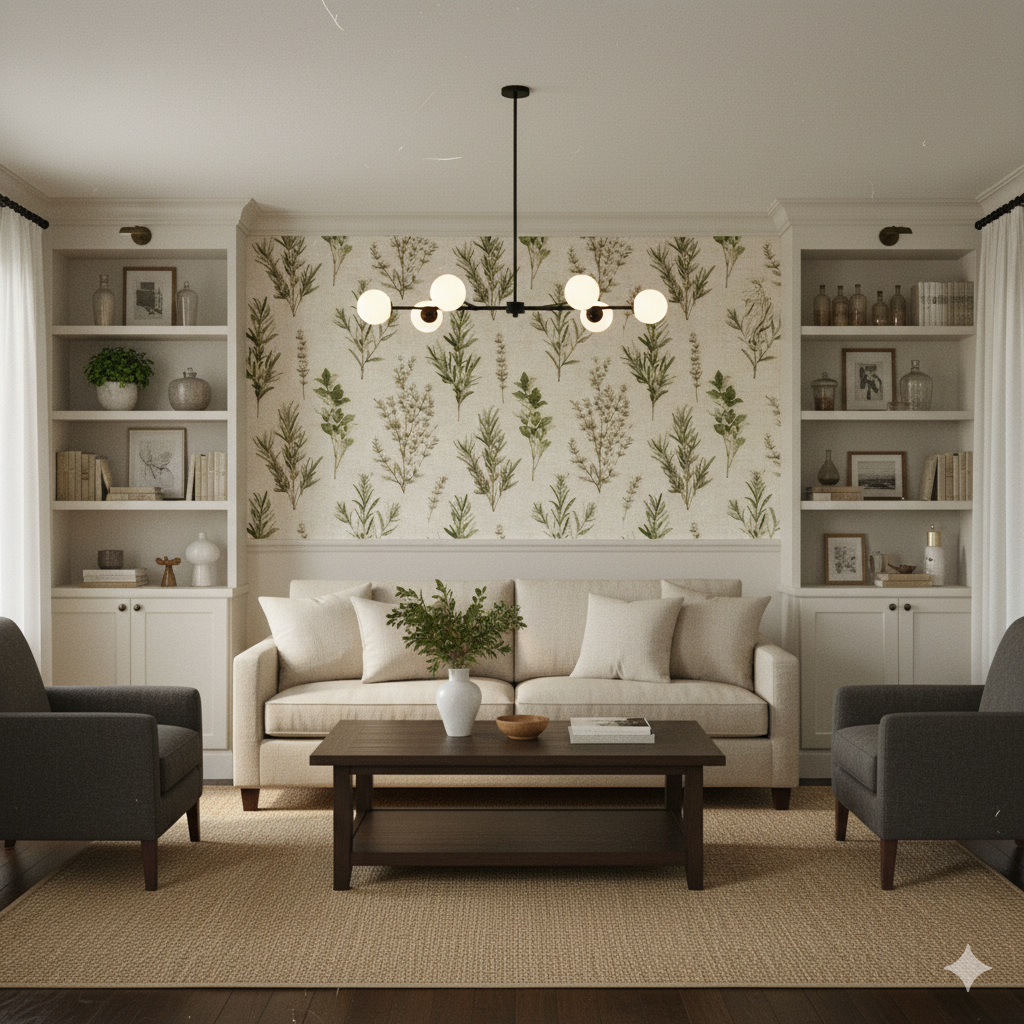 Maison Botanique Wallpaper – Canvas & Ivy