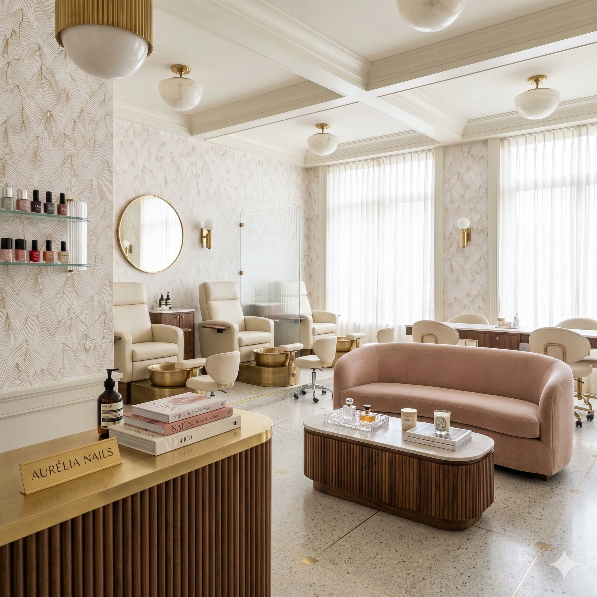 Glided Alpine Wallpaper