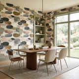 Modernist Pebble Fresco Wallpaper