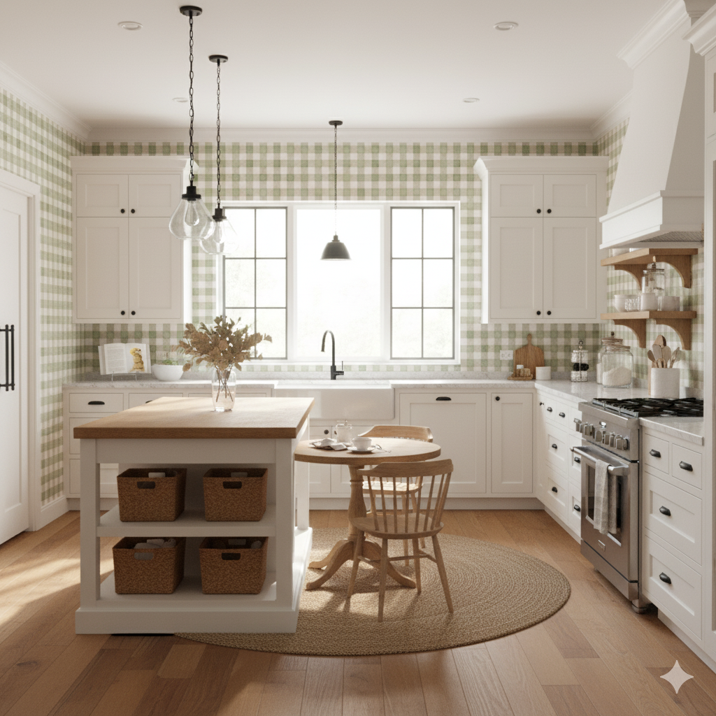 Garden Check-In Wallpaper