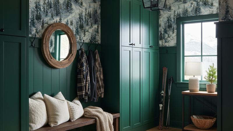 Frostline Descent Wallpaper