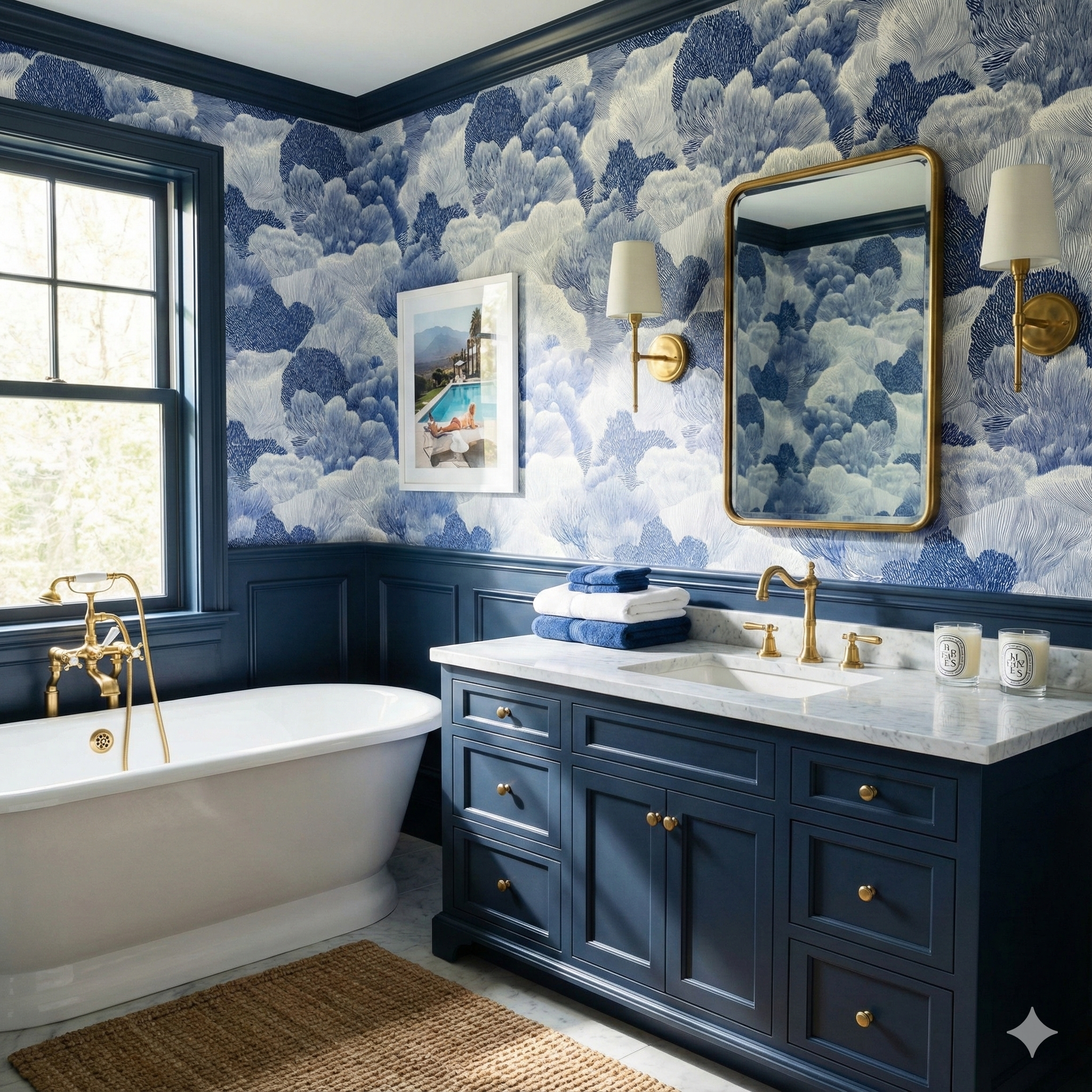 Tidewoven Canopy Wallpaper