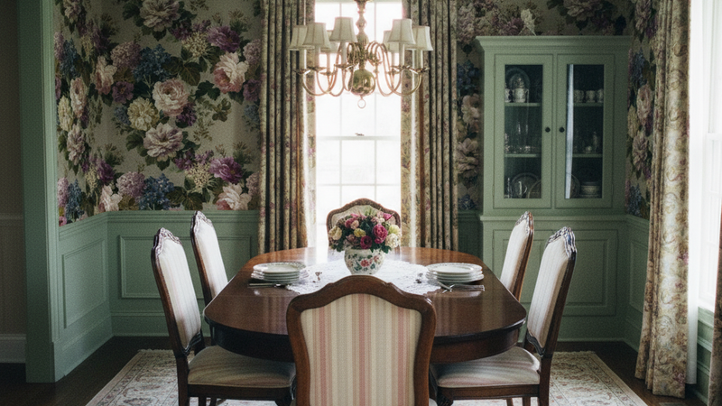 Rosemont Garden Wallpaper