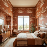 Sonora Vista Chronicle wallpaper in desert landscape style with building details.
