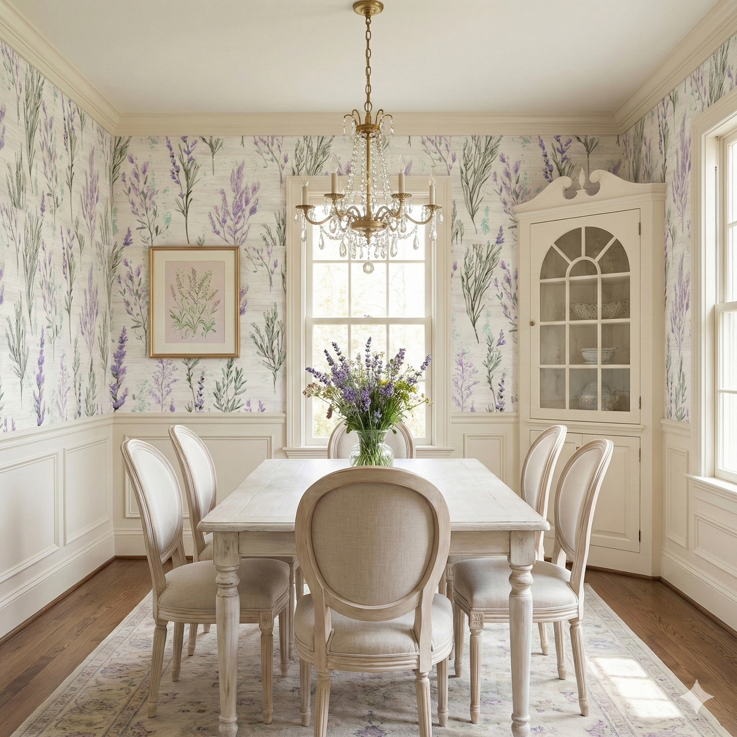 Lavender Field Notes Wallpaper