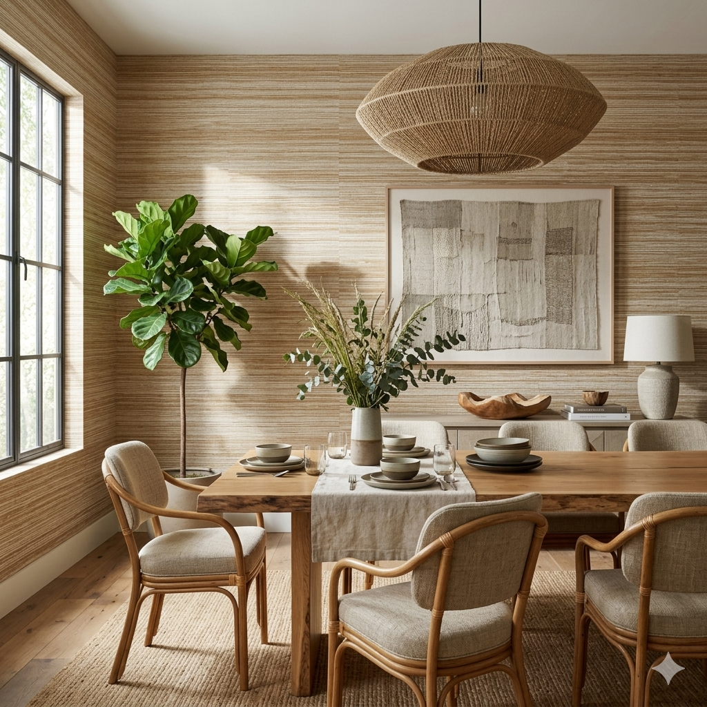Honeyfield Weave Wallpaper