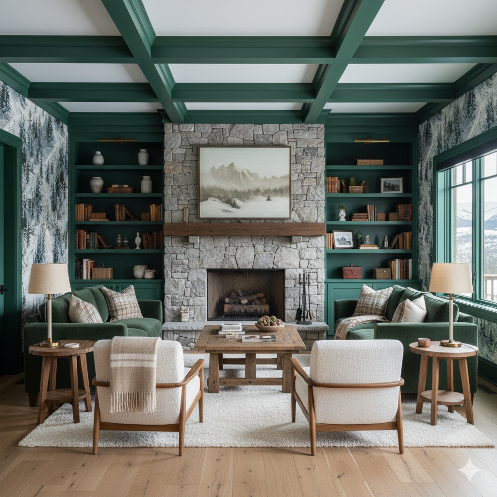 Frostline Descent Wallpaper