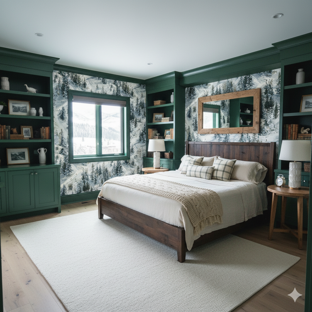 Frostline Descent Wallpaper