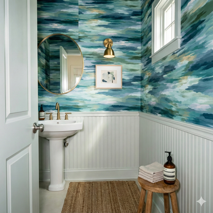 Azure Driftpool Wallpaper