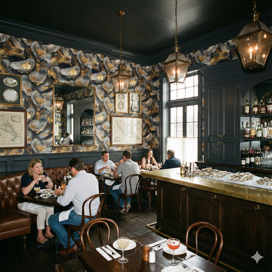 Gilded Brine Wallpaper