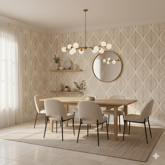 Aurelia Leaf Wallpaper