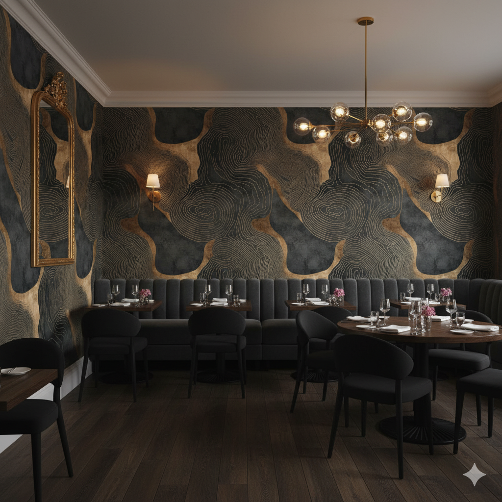 Aureate Terrain Wallpaper