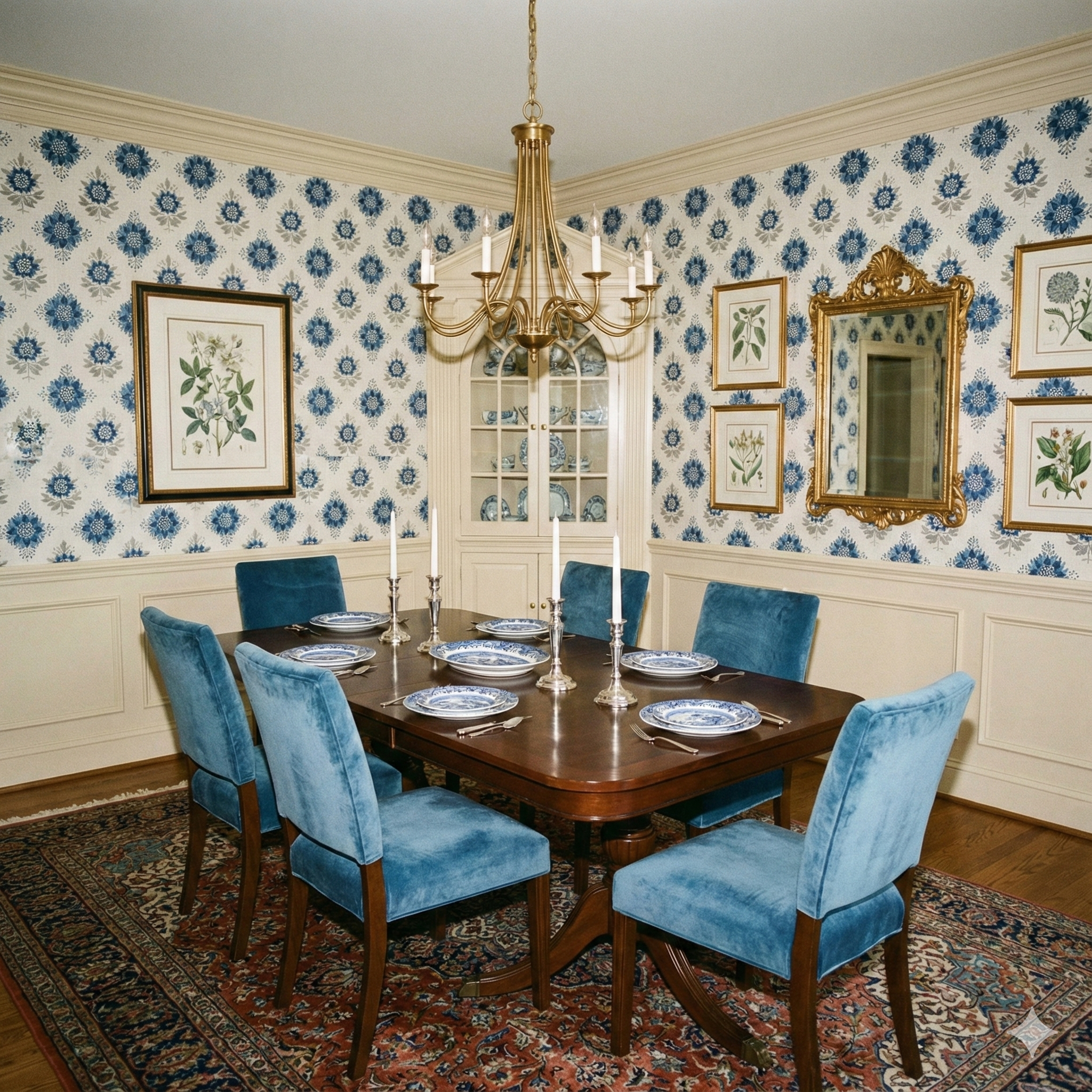 Blue Celandine Wallpaper