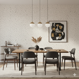 Ink Scatter Wallpaper with dash pattern against a neutral backdrop.
