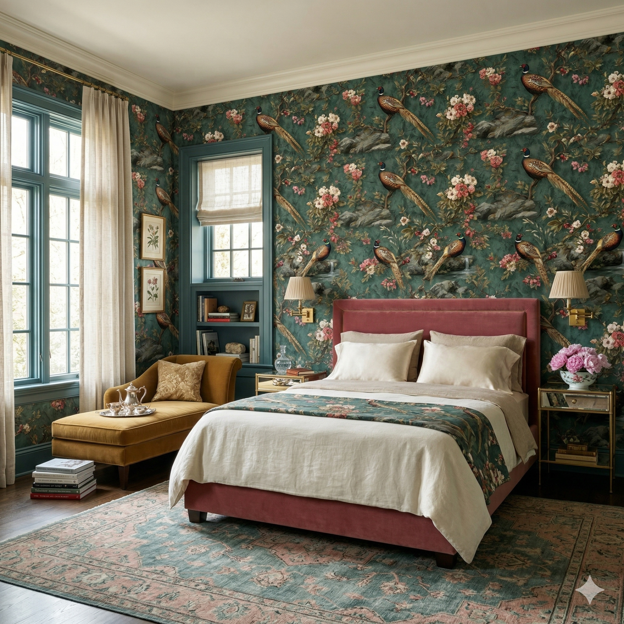 Verdant Tapestry of the Vale Wallpaper