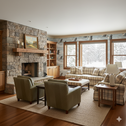 Redwing Passage Wallpaper