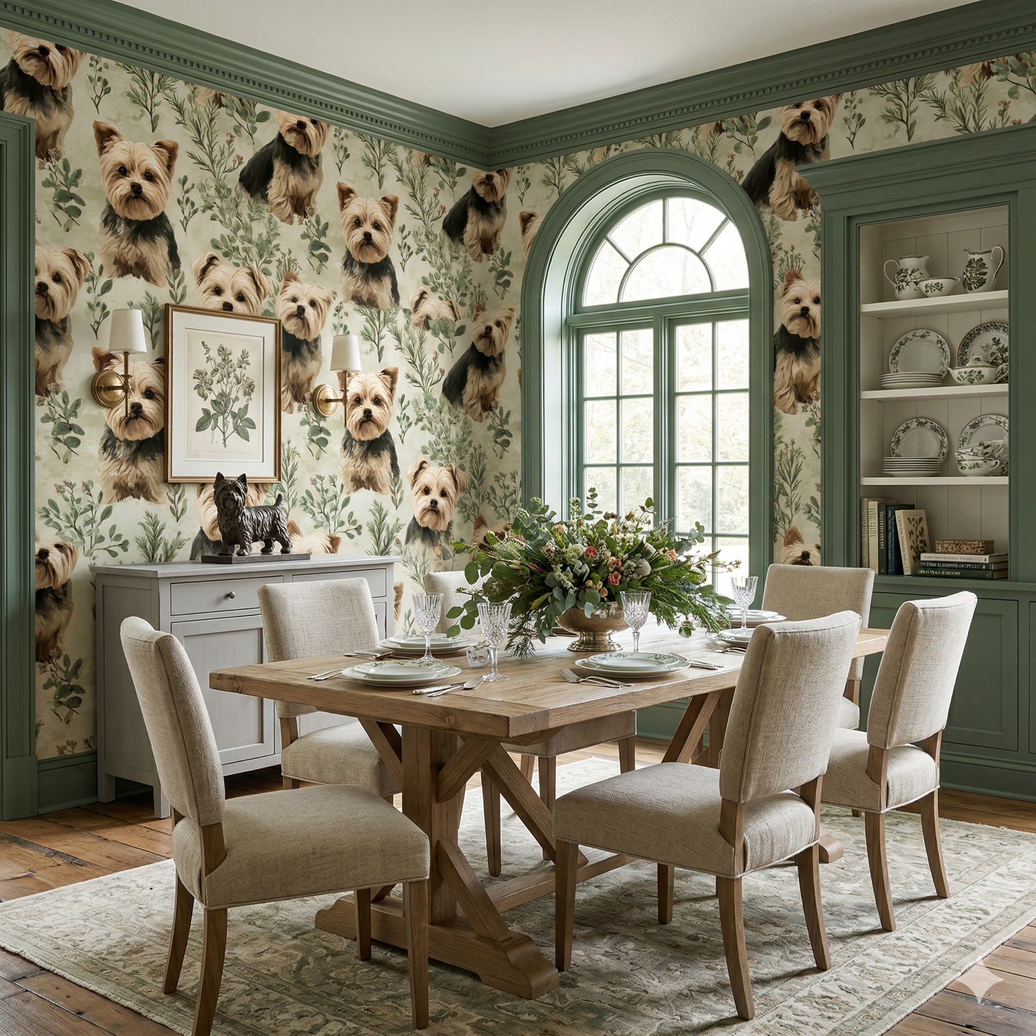 Brindlewood Yorkies Wallpaper