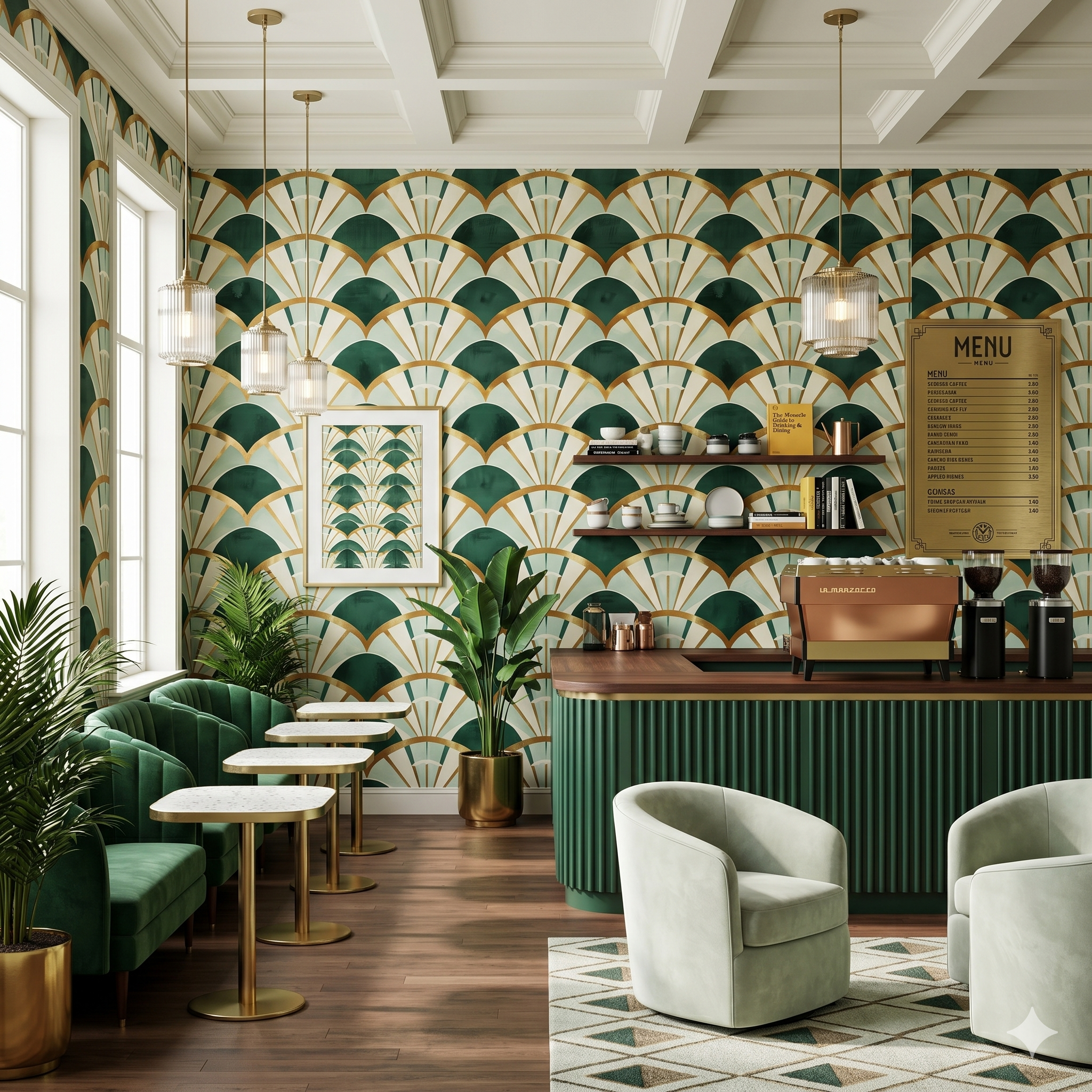 Verdant Parapet Wallpaper
