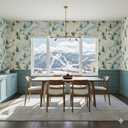 Powder Map Wallpaper