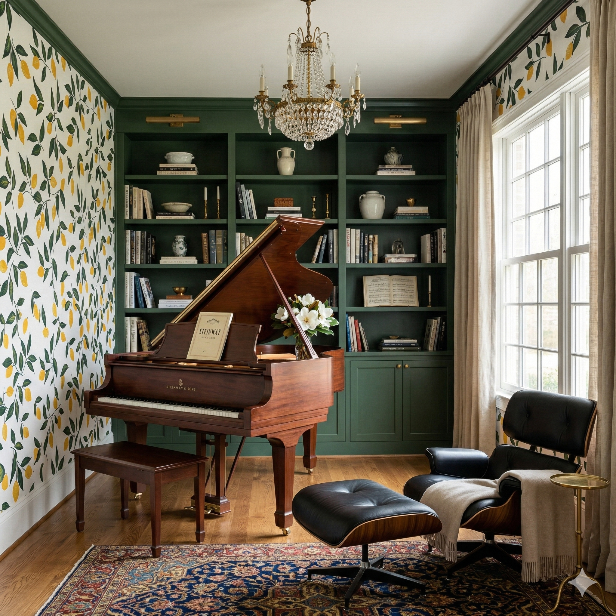 Limoncello Arbor Wallpaper