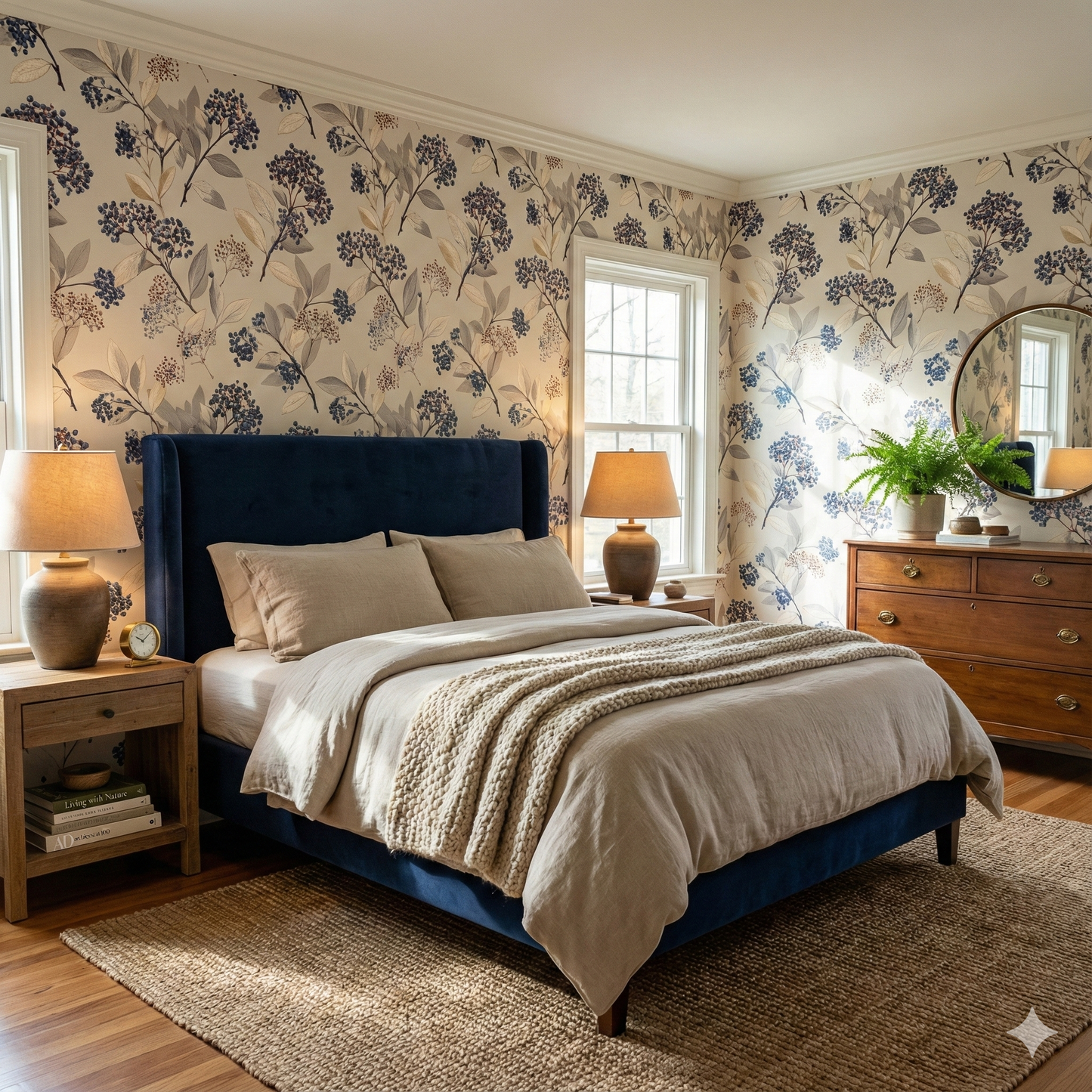 Alderberry Court Wallpaper