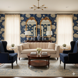 Midnight Chrysanthemum Wallpaper