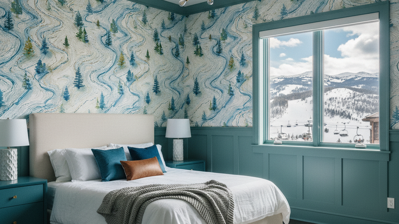 Powder Map Wallpaper