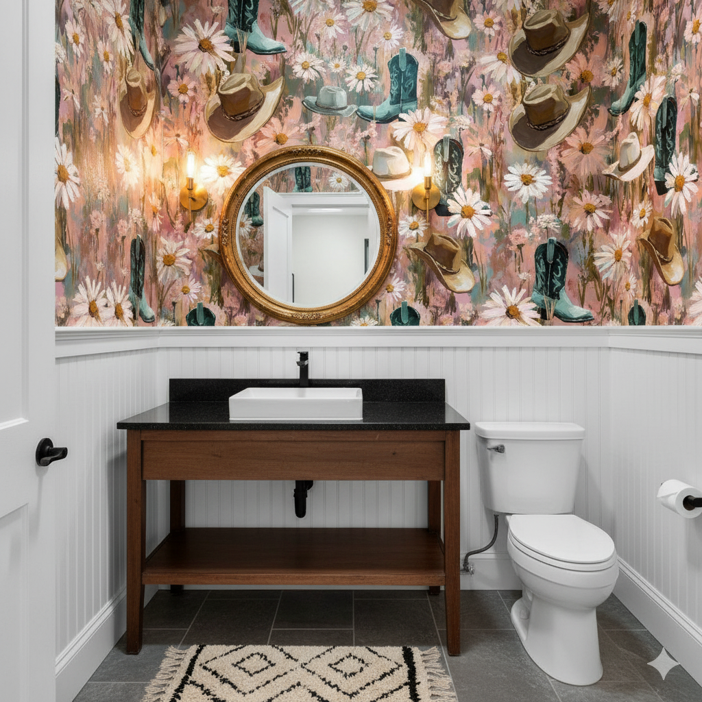 Wildflower Rodeo Wallpaper