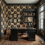 Highland Etching Wallpaper
