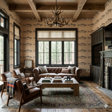 Rookery Etching Wallpaper