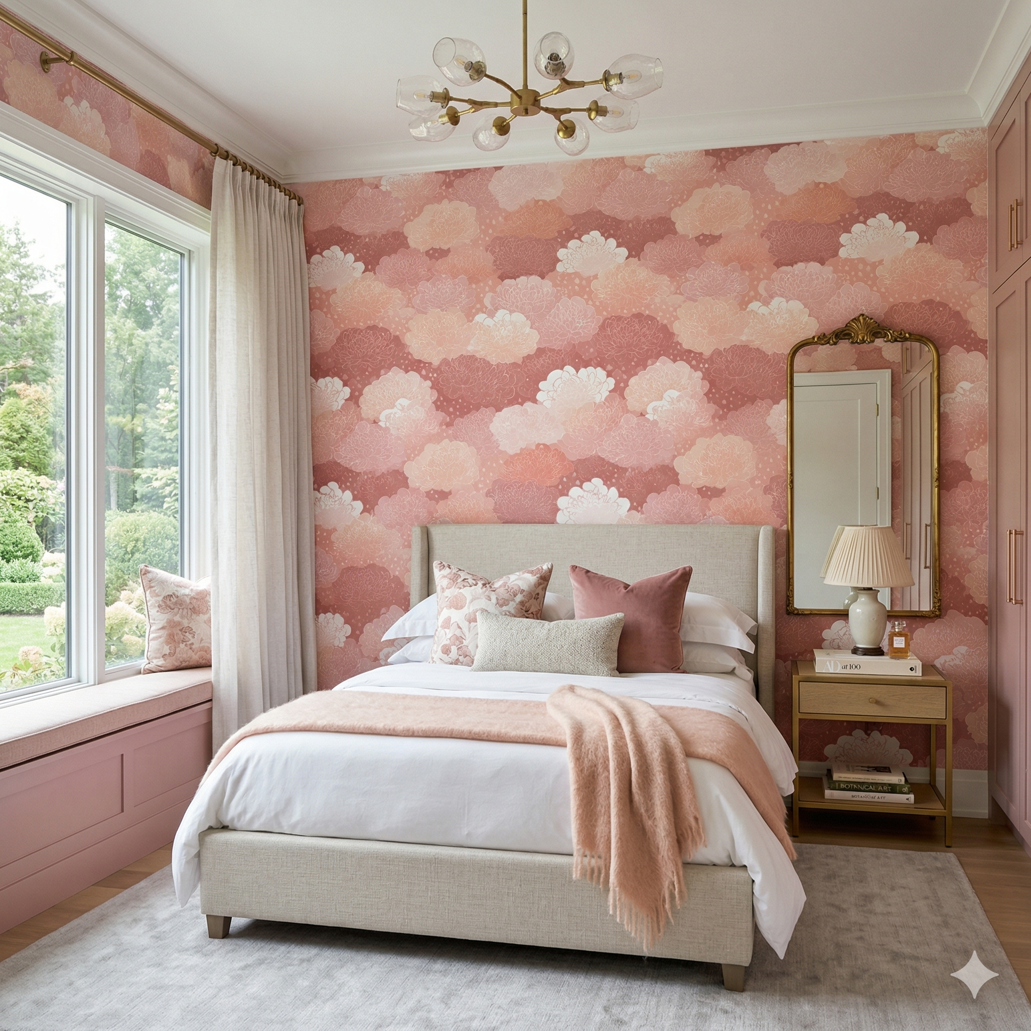 Petaline Blushfield Wallpaper