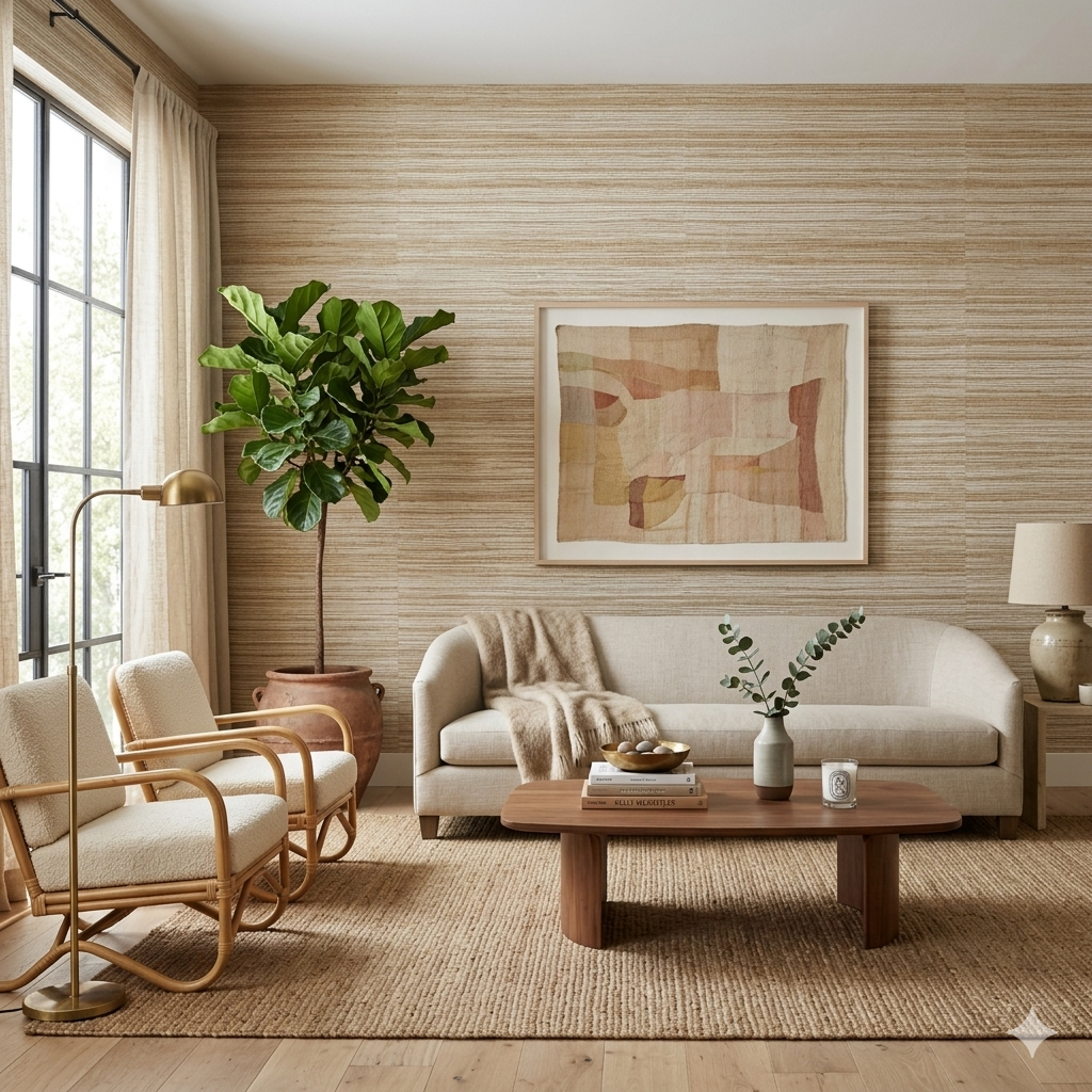 Honeyfield Weave Wallpaper