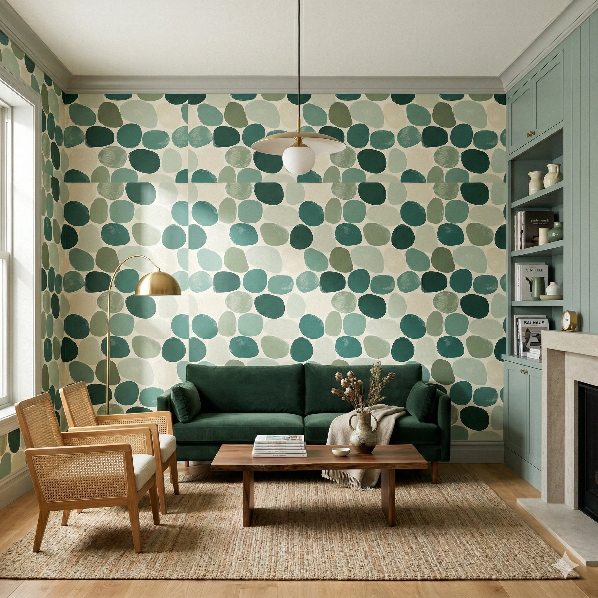 Verdant Assembly Wallpaper