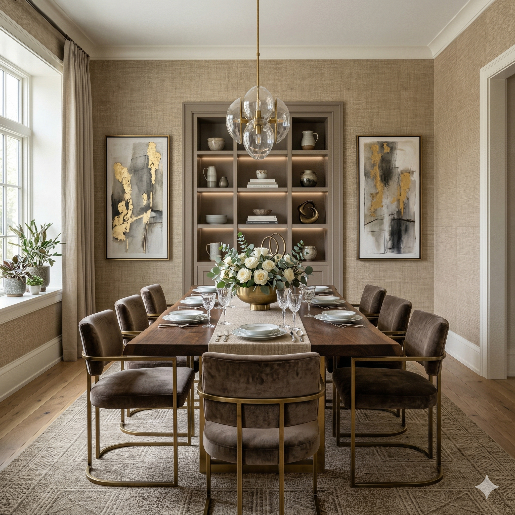 Hearthwoven Natural Wallpaper